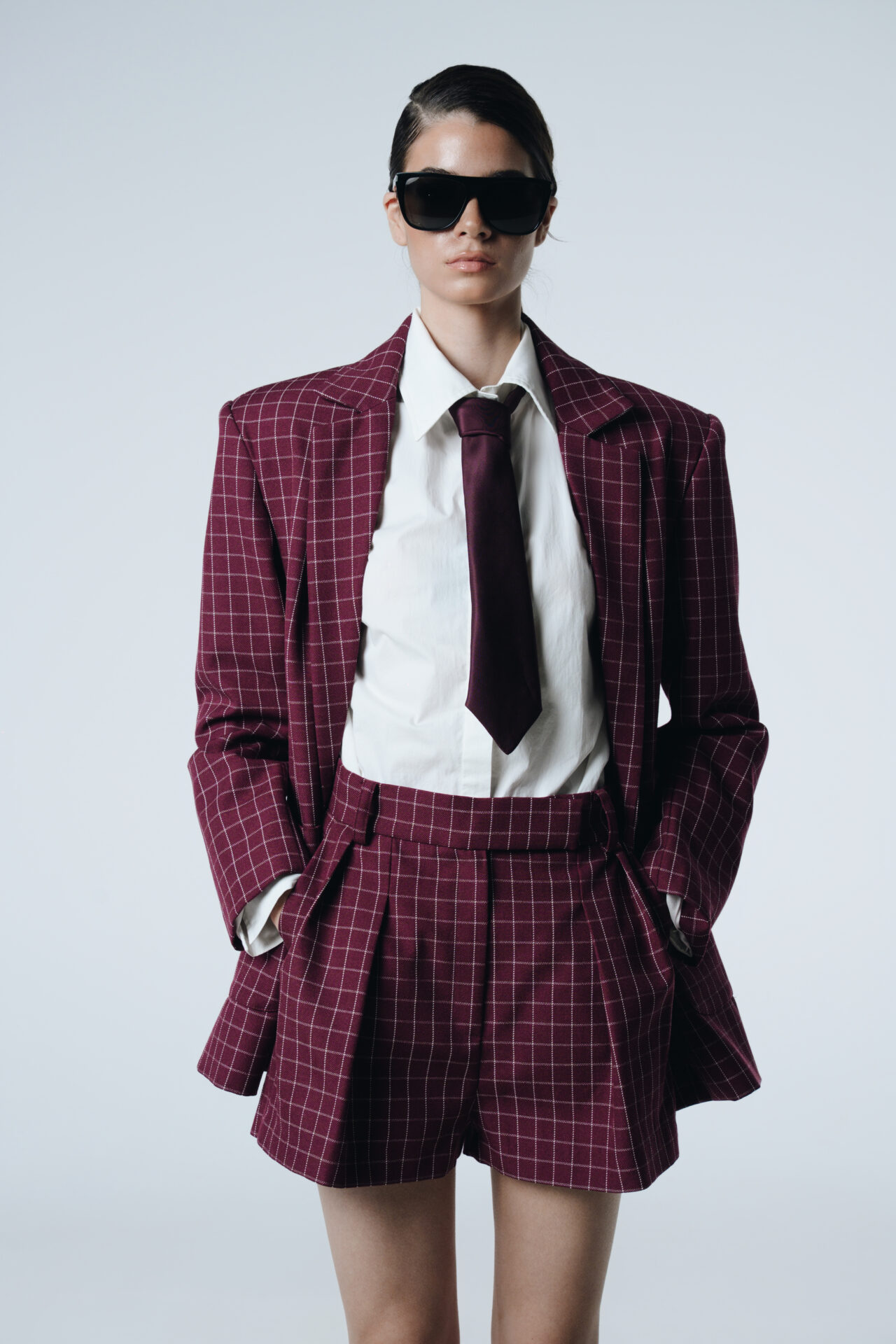 Trust Fund Burgundy Tie — prikaz 4