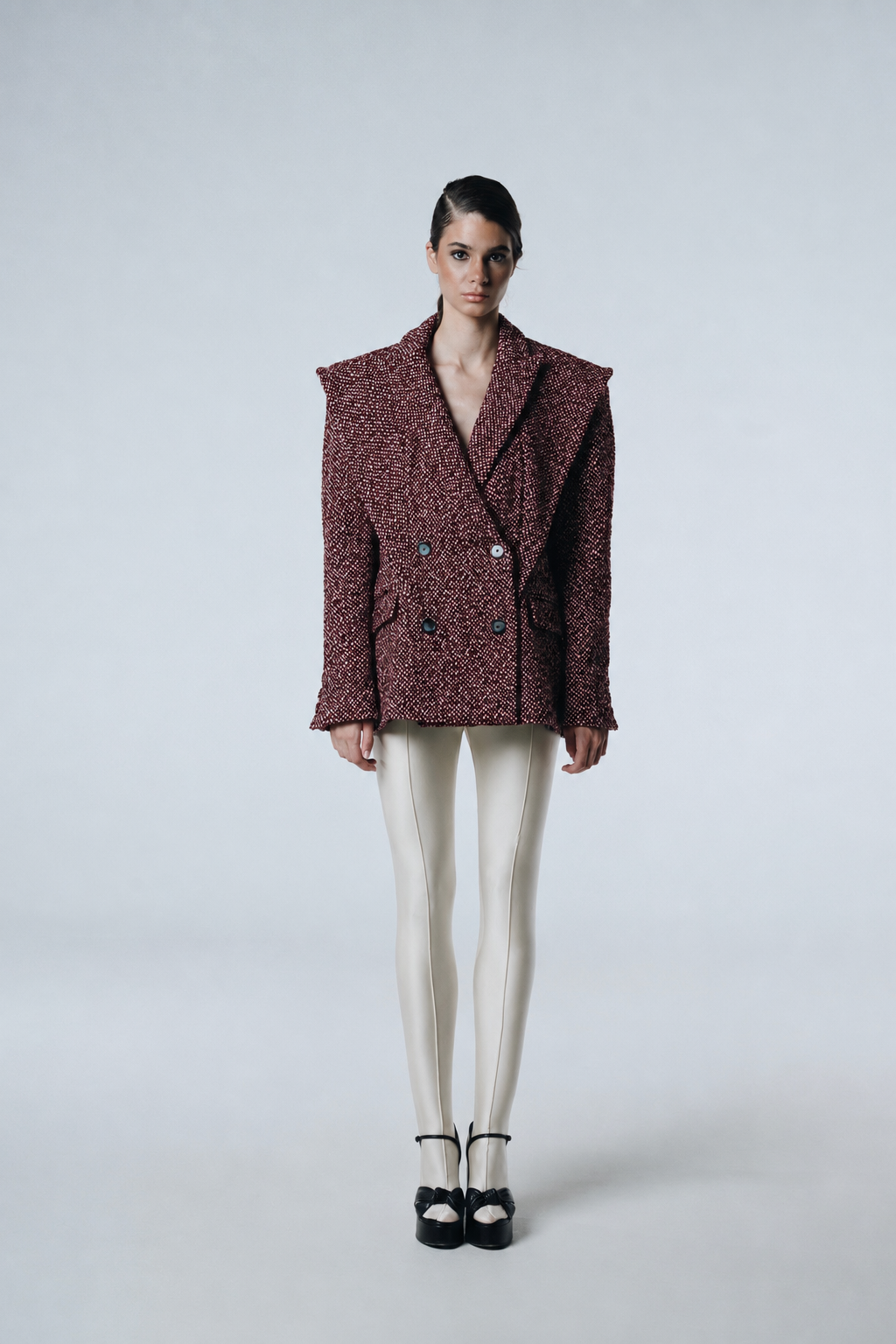 Artist Coat Burgundy — prikaz 2