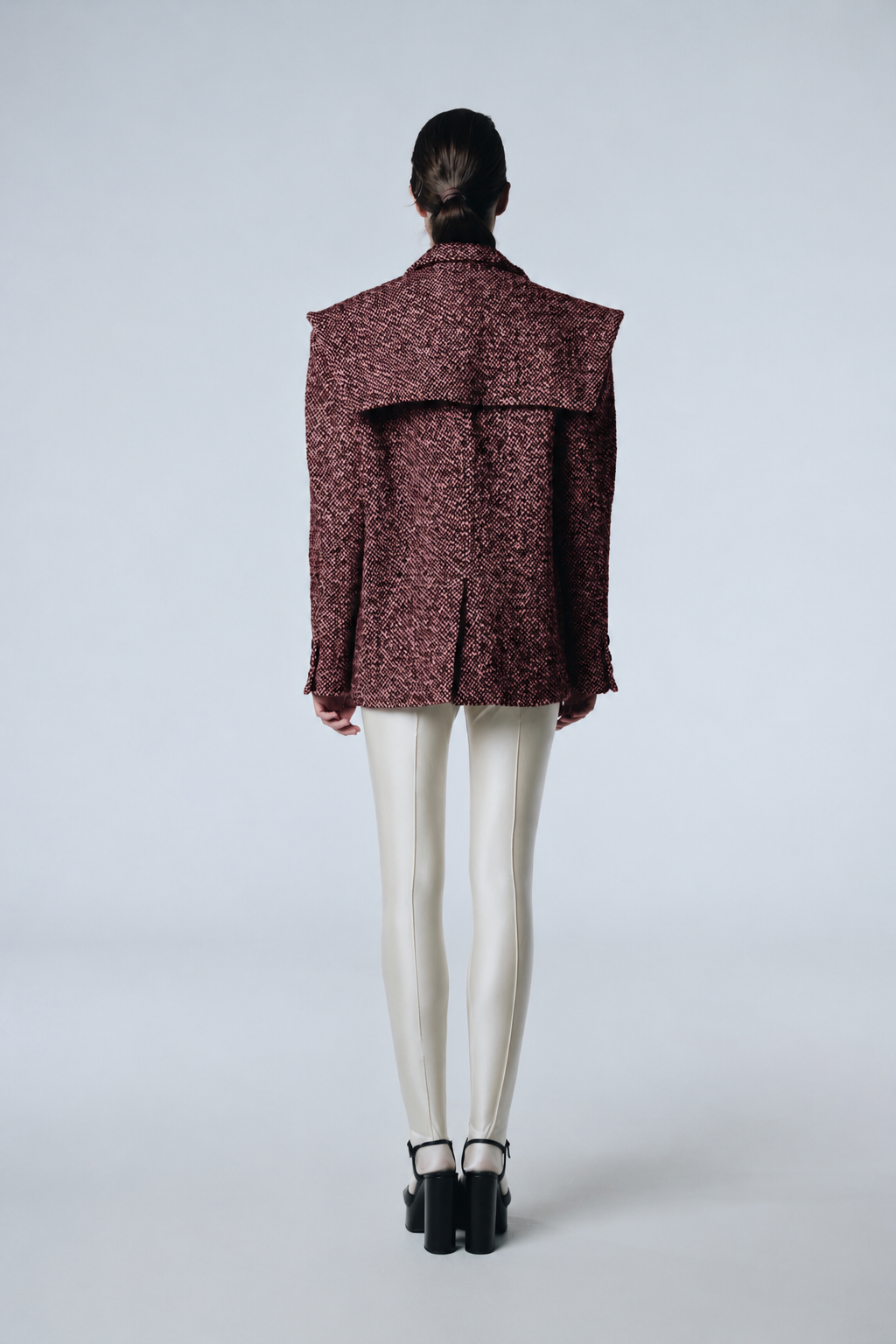 Artist Coat Burgundy — prikaz 3