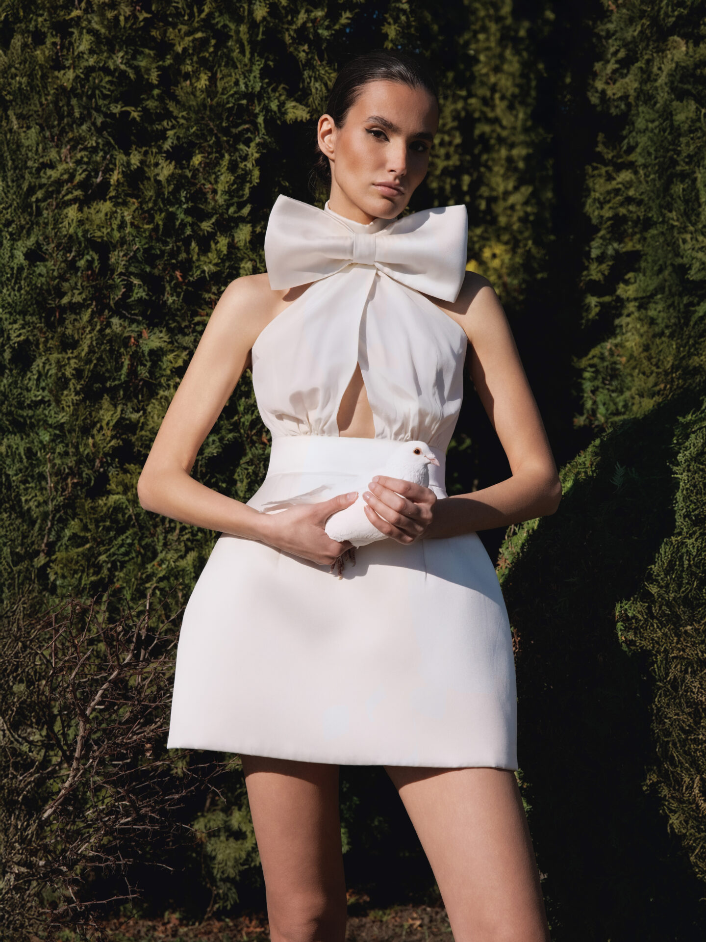 Mila Bell Dress White — prikaz 1