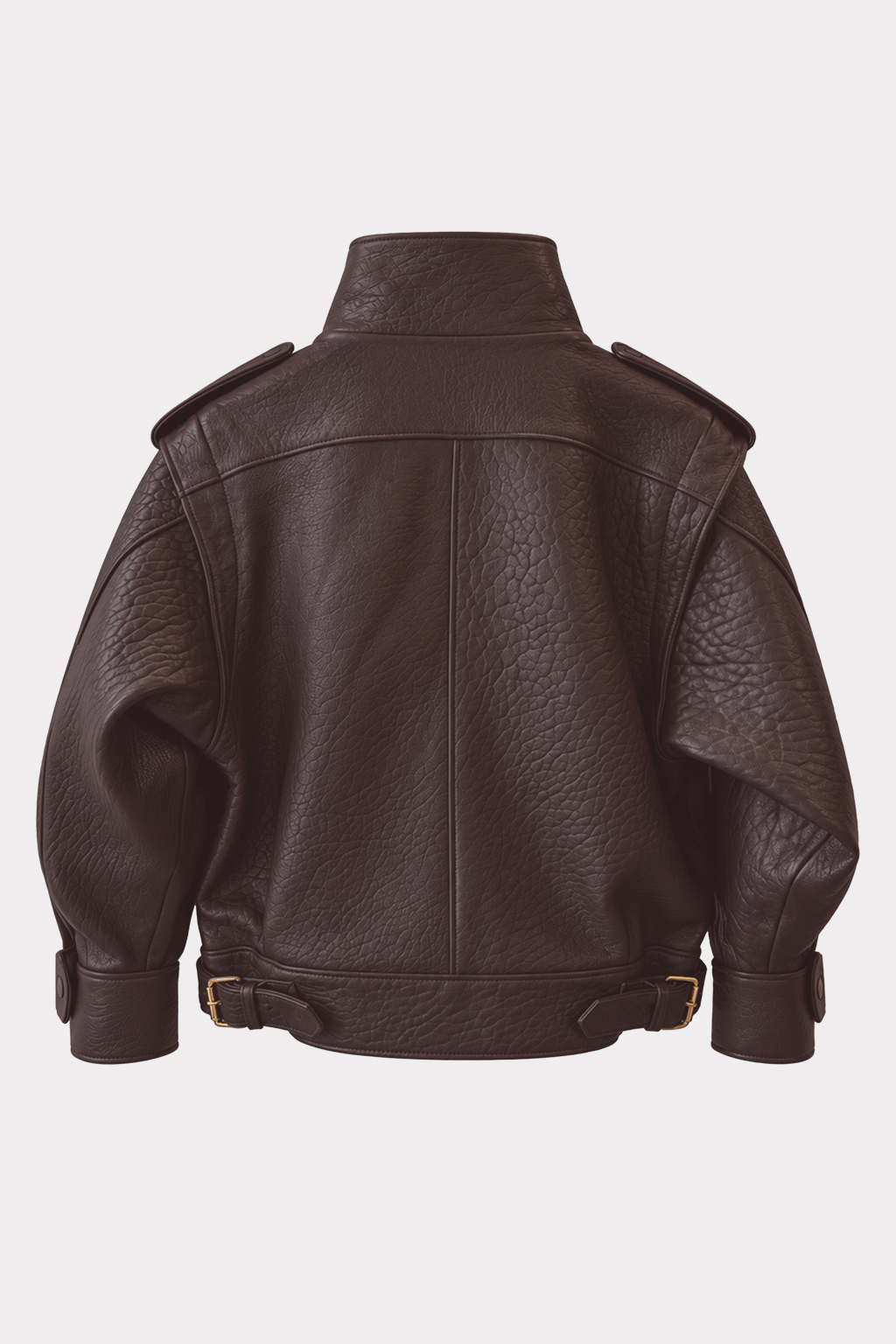 Leather Jacket Idol Burgundy — prikaz 2