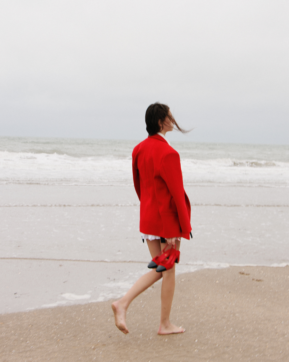 Saint German Red Suit Jacket — prikaz 7