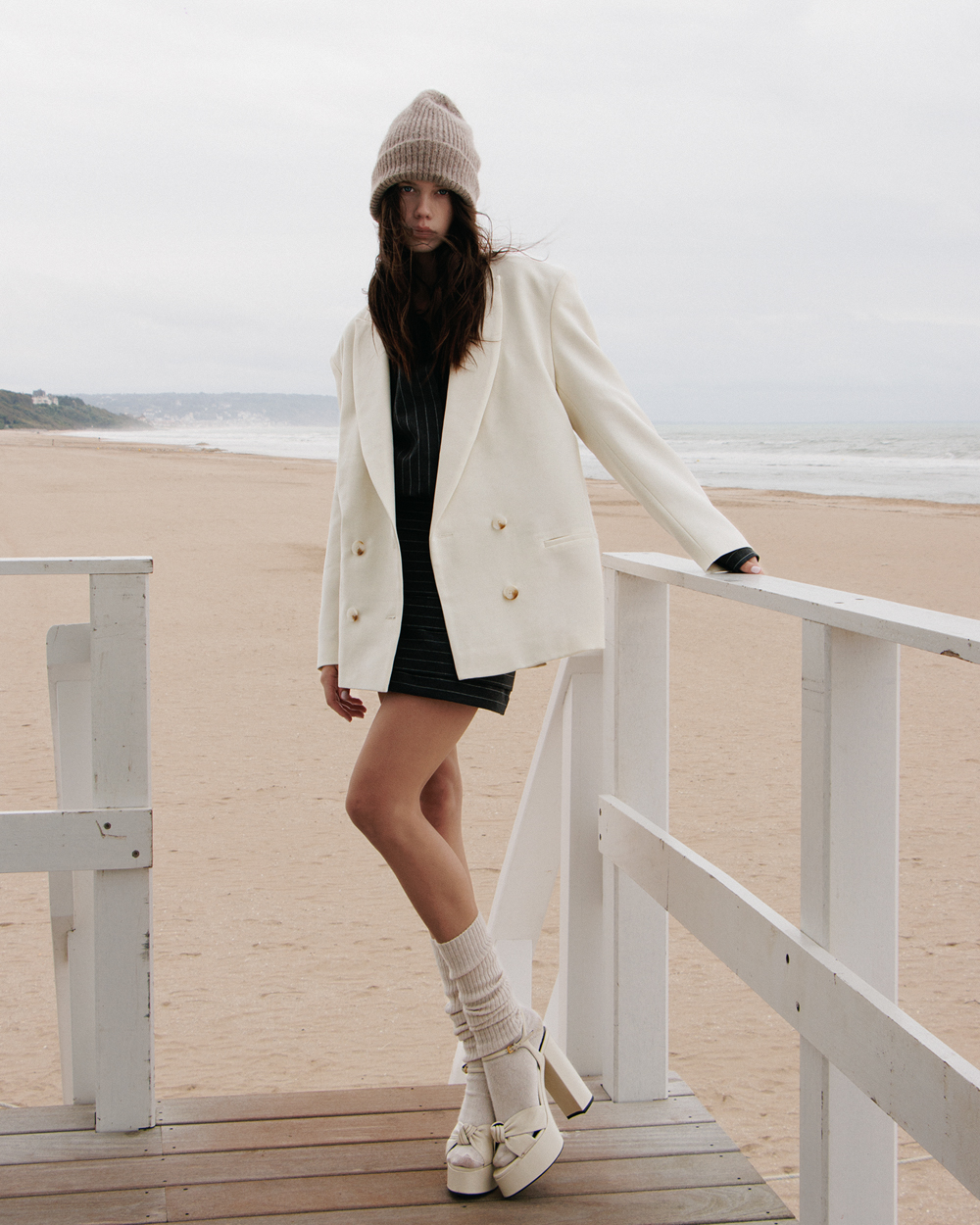 Saint German White Suit Jacket — prikaz 1