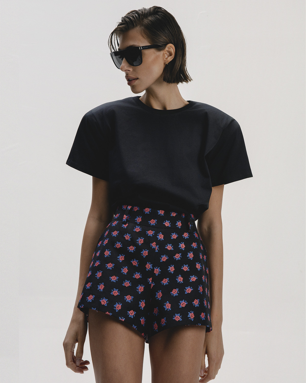 Bold Flowers Shorts