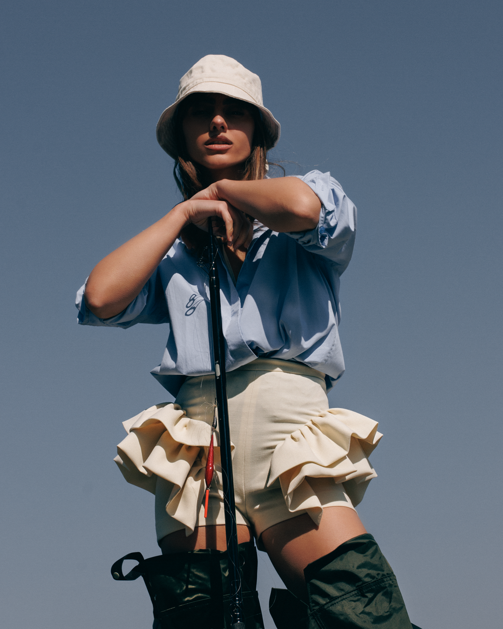 Sassy Shorts Off-White — prikaz 1