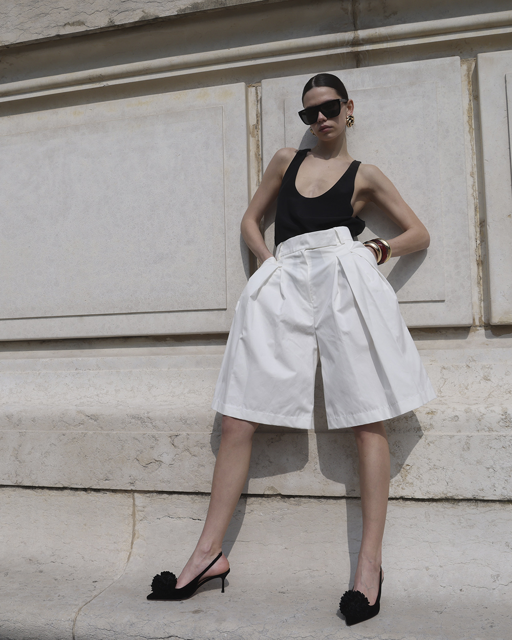 The Hampton Bermudas White — prikaz 1