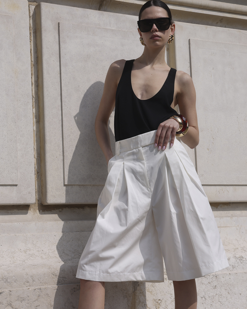 The Hampton Bermudas White — prikaz 2