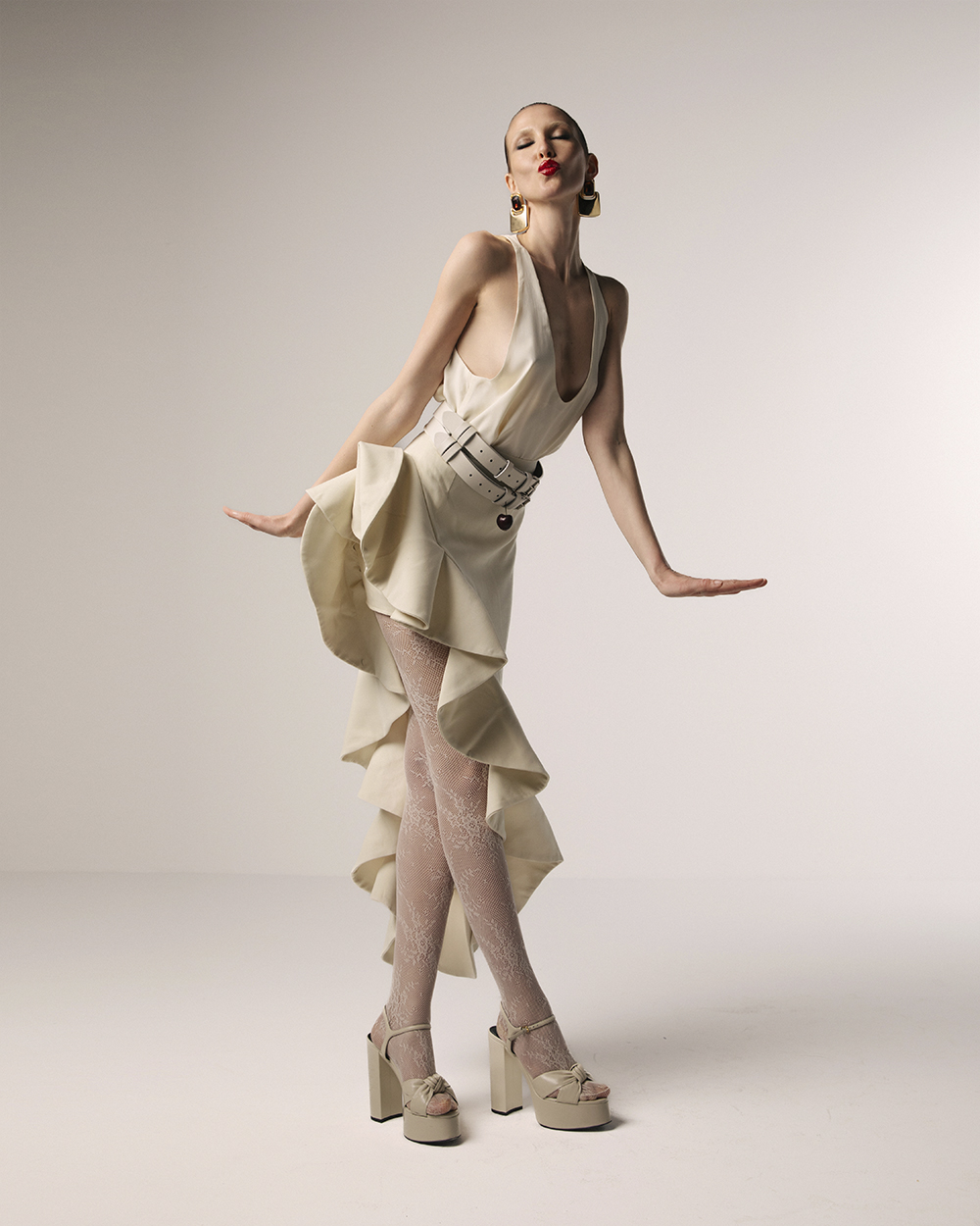 Malena Skirt White — prikaz 3